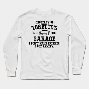 Torettos Garage Long Sleeve T-Shirt